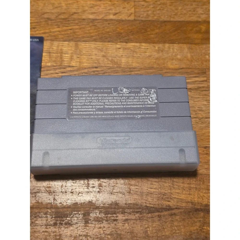 Mortal Kombat II SNES Super Nintendo Game Cartridge with Manual SNS-28-USA
